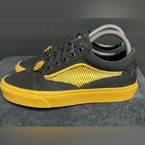 VANS X Harry Potter Golden Snitch Low Skate Sneakers Men 6 Women 7.5 CLEAN